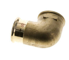 Racor a presión codo 90deg - 54mm Hembra &amp; Rp 2'' Hembra - Aleación de cobre