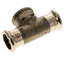 Tee Press Fitting - 22mm Hembra & Rp 3/4'' Hembra - Aleación de cobre