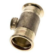 Tee Press Fitting - 42mm Hembra & Rp 1/2'' Hembra - Aleación de cobre
