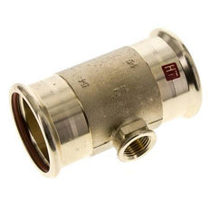 Tee Press Fitting - 54mm Hembra & Rp 1/2'' Hembra - Aleación de cobre