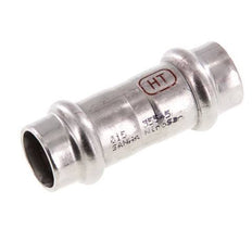 Racor a presión - 15 mm hembra - Acero inoxidable