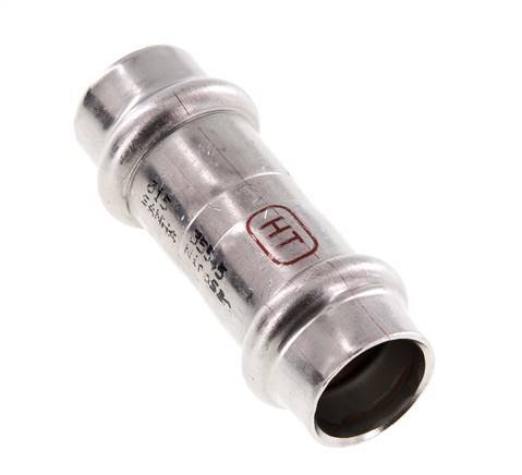 Racor a presión - 15 mm hembra - Acero inoxidable