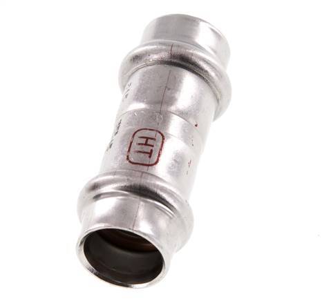 Racor a presión - 15 mm hembra - Acero inoxidable