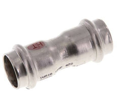 Racor a presión - 22 mm hembra - Acero inoxidable