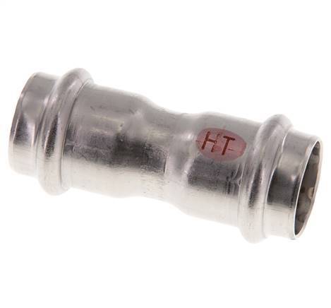 Racor a presión - 22 mm hembra - Acero inoxidable