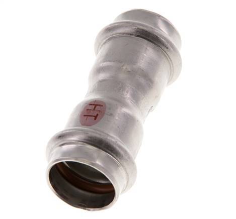 Racor a presión - 22 mm hembra - Acero inoxidable