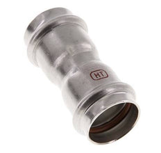 Racor a presión - 28 mm hembra - Acero inoxidable