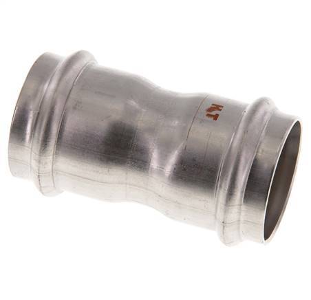 Racor a presión - 35 mm hembra - Acero inoxidable