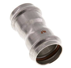 Racor a presión - 35 mm hembra - Acero inoxidable