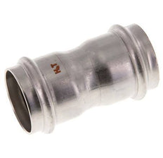 Racor a presión - 35 mm hembra - Acero inoxidable