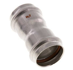Racor a presión - 35 mm hembra - Acero inoxidable