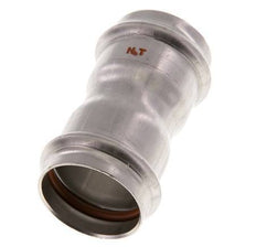 Racor a presión - 35 mm hembra - Acero inoxidable