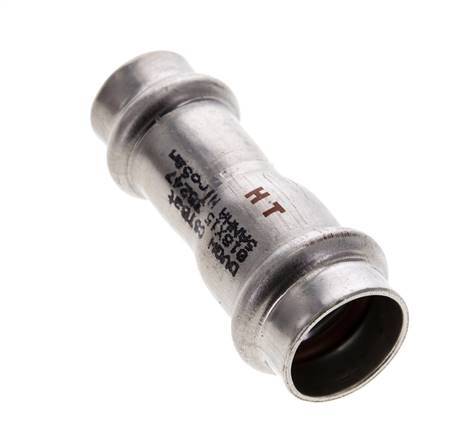 Press Fitting - 15mm Female & 18mm - Stainless Steel