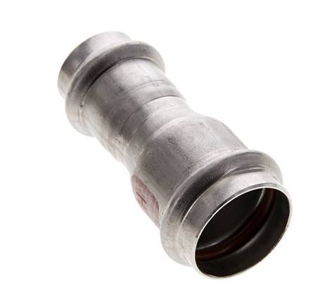 Racor a presión - 22 mm hembra y 28 mm - Acero inoxidable