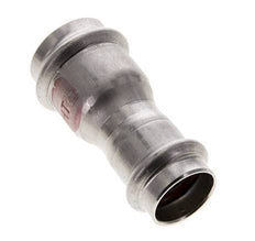 Racor a presión - 22 mm hembra y 28 mm - Acero inoxidable