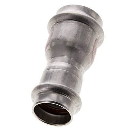 Racor a presión - 22 mm hembra y 28 mm - Acero inoxidable