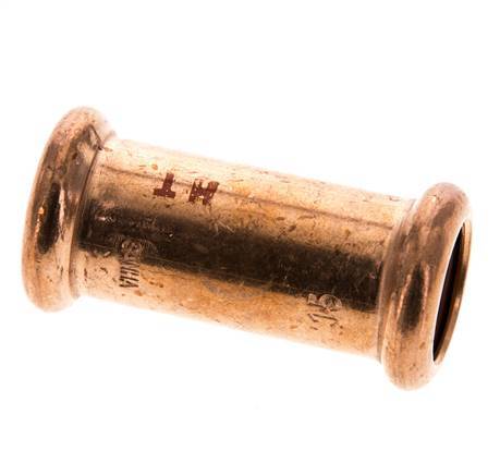 Racor a presión - 15mm Hembra - Aleación de cobre Largo