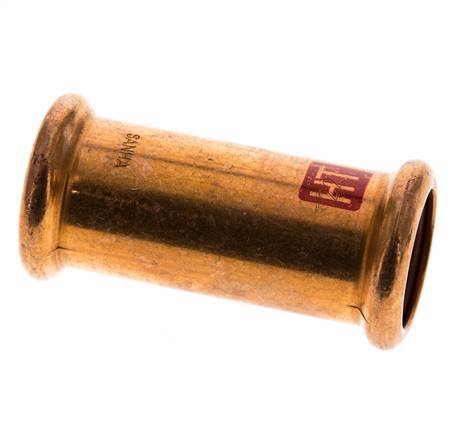Racor a presión - 22mm Hembra - Aleación de cobre Largo