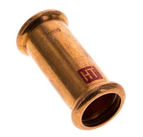 Racor a presión - 22mm Hembra - Aleación de cobre Largo