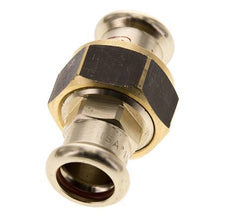 Racor de unión - 15mm Hembra - Aleación de cobre Junta plana