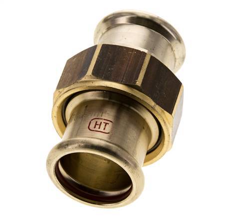 Union Press Fitting - 28mm Female - Copper alloy Flat Sealing