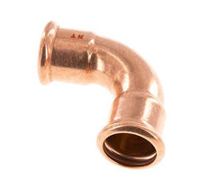 90deg Elbow Press Fitting - 28mm Female - Copper alloy
