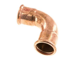 90deg Elbow Press Fitting - 35mm Female - Copper alloy