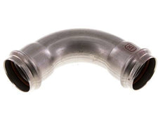 90deg Elbow Press Fitting - 35mm Female - Stainless Steel
