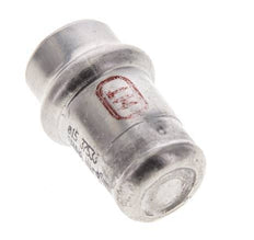 Tapa final - 15mm Hembra - Acero inoxidable