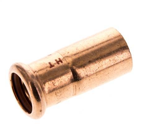 Racor a presión - 18 mm hembra y 22 mm macho - Aleación de cobre