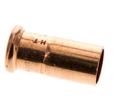 Racor a presión - 18 mm hembra y 22 mm macho - Aleación de cobre