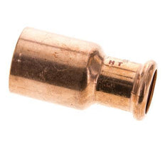 Racor a presión - 22 mm hembra y 35 mm macho - Aleación de cobre
