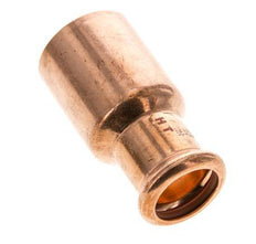 Racor a presión - 22 mm hembra y 35 mm macho - Aleación de cobre
