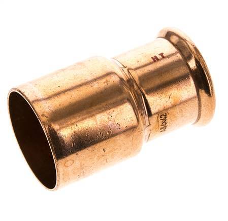 Press Fitting - 42mm Female & 54mm Male - Copper alloy