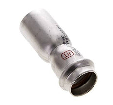 Racor a presión - 22 mm hembra y 28 mm macho - Acero inoxidable