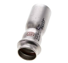 Racor a presión - 22 mm hembra y 28 mm macho - Acero inoxidable