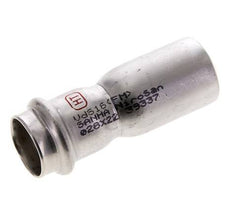 Racor a presión - 22 mm hembra y 28 mm macho - Acero inoxidable