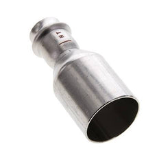 Racor a presión - 22 mm hembra y 42 mm macho - Acero inoxidable