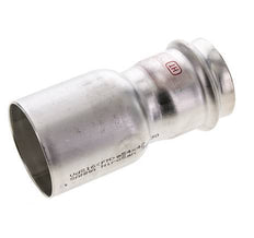 Racor a presión - 42 mm hembra y 54 mm macho - Acero inoxidable