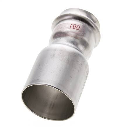 Racor a presión - 42 mm hembra y 54 mm macho - Acero inoxidable