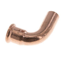 90deg Elbow Press Fitting - 18mm Female & 18mm Male - Copper alloy