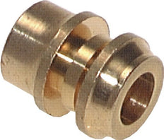 6mm Latón Racor De Compresión Recto DN 1582 Bar DIN EN 1254-2