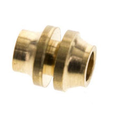 4mm Brass Straight Compression Fitting DN 6150 bar DIN EN 1254-2 [2 Pieces]