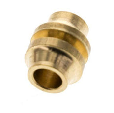 4mm Brass Straight Compression Fitting DN 6150 bar DIN EN 1254-2 [2 Pieces]