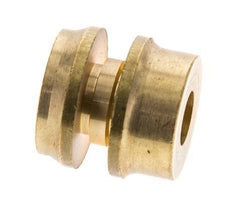 Racor de compresión recto de latón de 8 mm DN 1676 bar DIN EN 1254-2