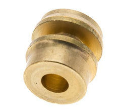 Racor de compresión recto de latón de 8 mm DN 1676 bar DIN EN 1254-2