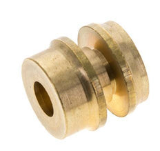 Racor de compresión recto de latón de 8 mm DN 1676 bar DIN EN 1254-2