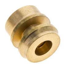 Racor de compresión recto de latón de 8 mm DN 1676 bar DIN EN 1254-2