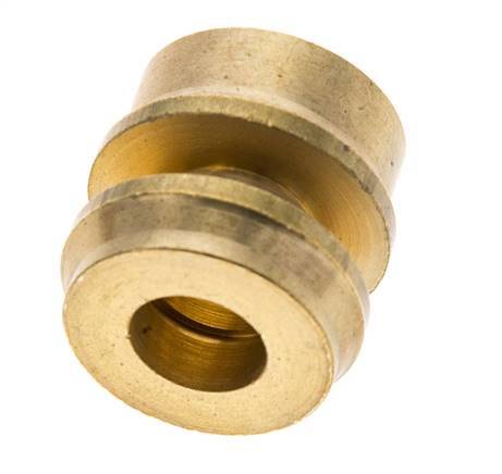 Racor de compresión recto de latón de 8 mm DN 1676 bar DIN EN 1254-2