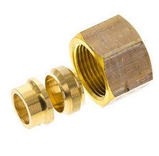 14mm Brass Straight Compression Fitting DN 1676 bar DIN EN 1254-2